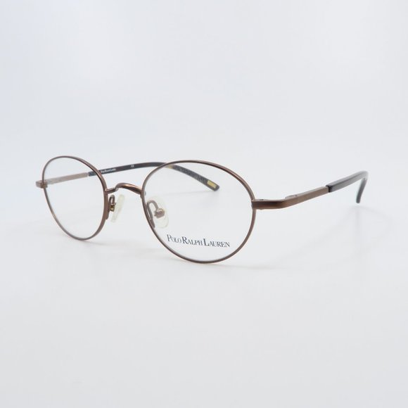 Polo Ralph Lauren Other - Polo Ralph Lauren 8003 120 43mm Brown Metal/Brown Rectangle Kids Eyeglasses.